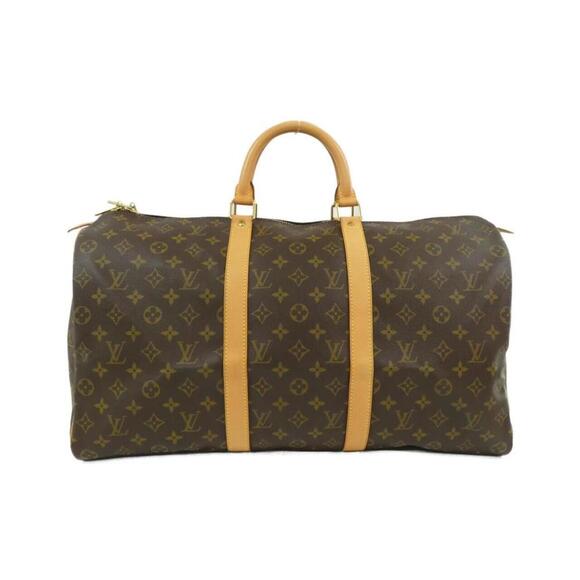 LOUIS VUITTON Brown Monogram Keepall 50 Boston Bag - Picture 1 of 9